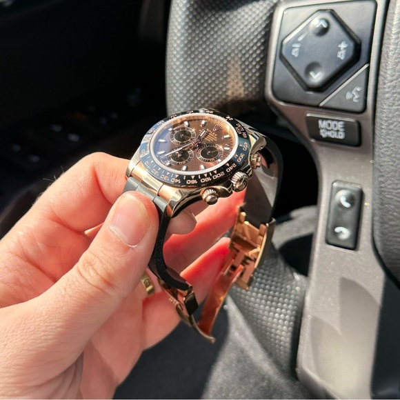 Rose Gold Swiss Luxury Watch - Picture 3 of 6